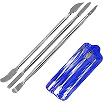 ヘラ 引退セット 松吉医科器械 軟膏ヘラ（木柄付き） M ステンレス製 MY-8051 1本